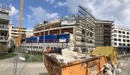 Baustelle März/April 2024