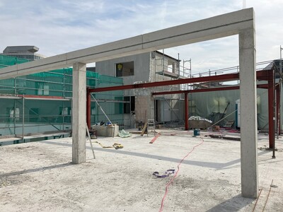 Baustelle März/April 2024